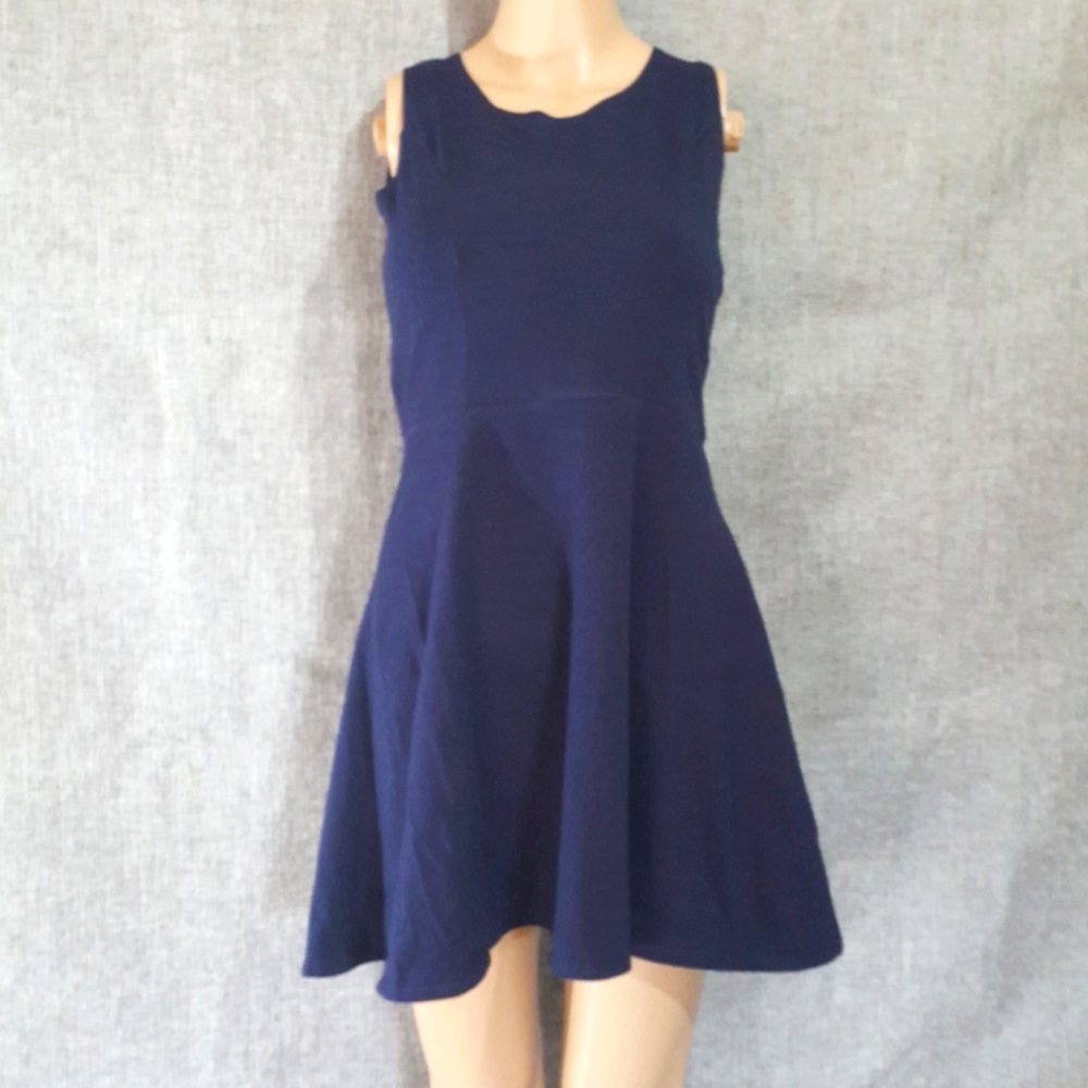 NWT Emerald Sundae Navy Blue Dress